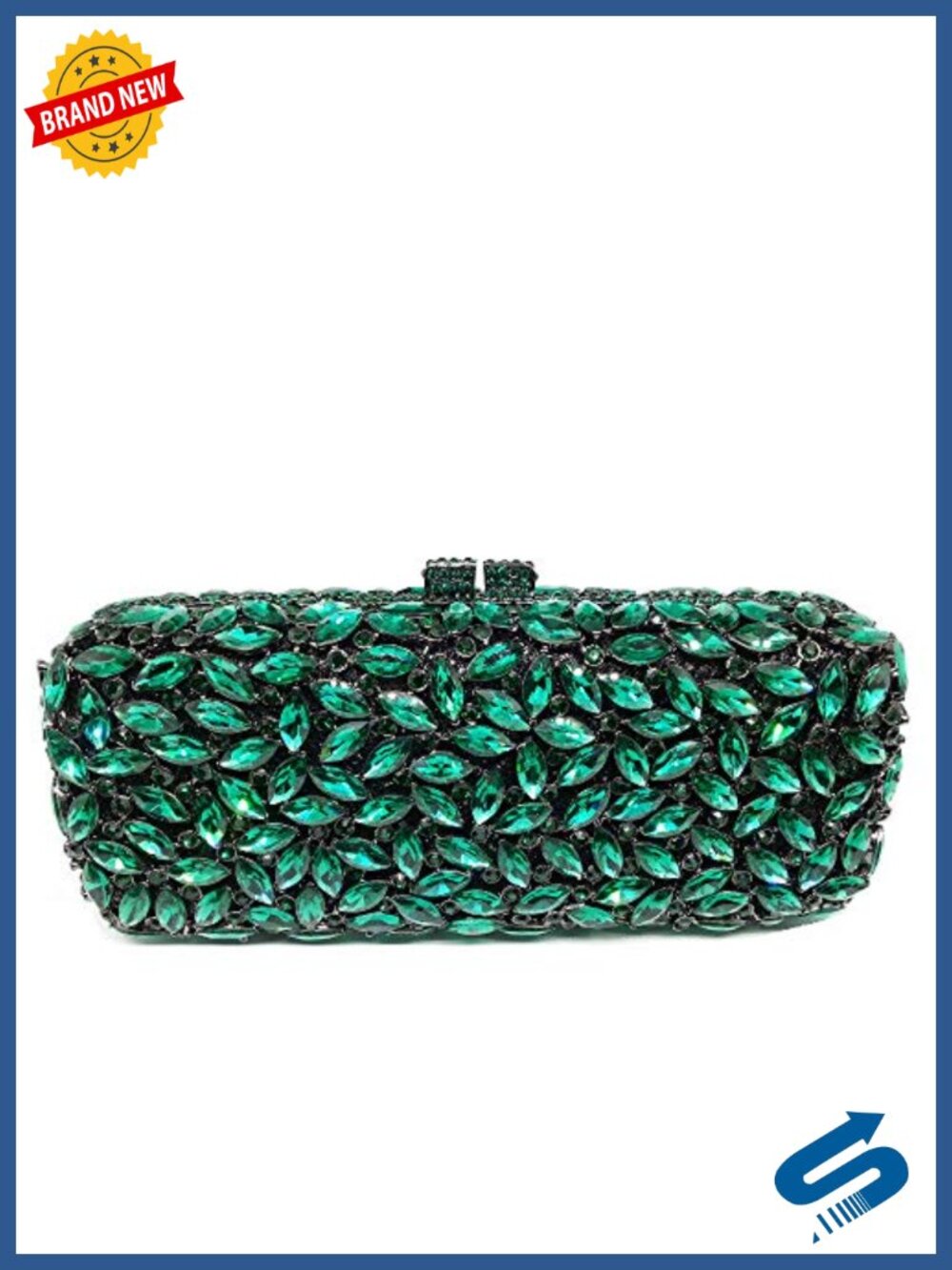 Crystal Clutch Bag Minaudiere Party Prom Rhinestone Clutch Wedding Bag